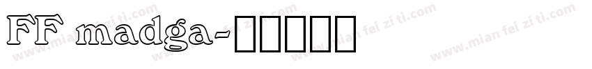 FF madga字体转换